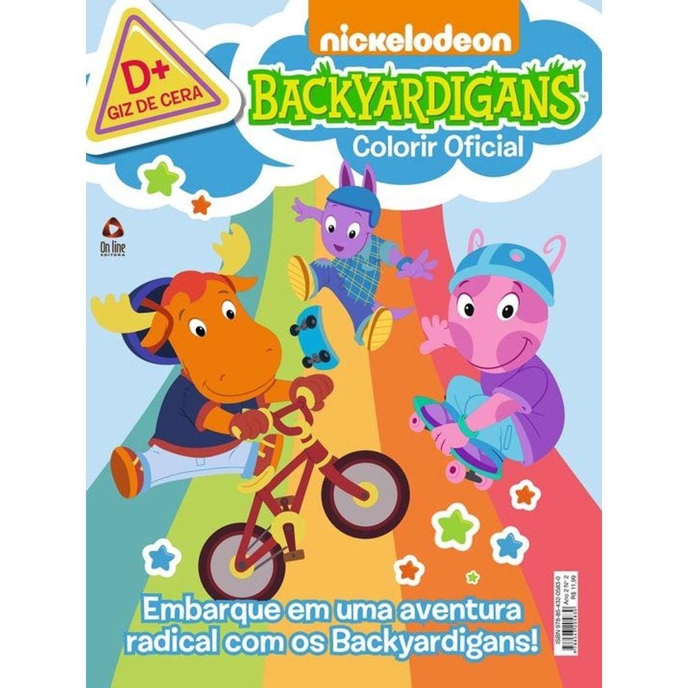 Backyardigans colorir Black Friday Pontofrio