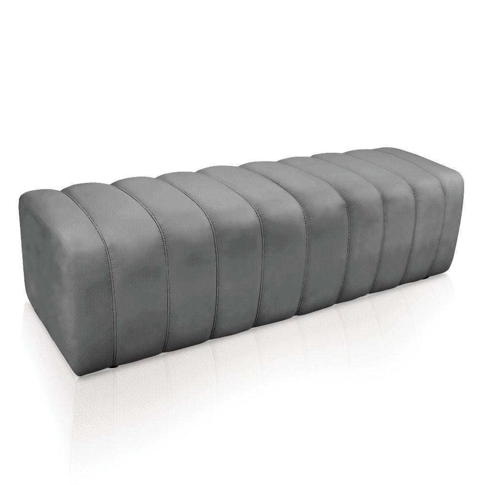 Calçadeira Olivia Queen 160cm Cinza