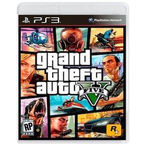 Jogo Grand Theft Auto V (gta 5) Para PS3 Mídia Física em Promoção