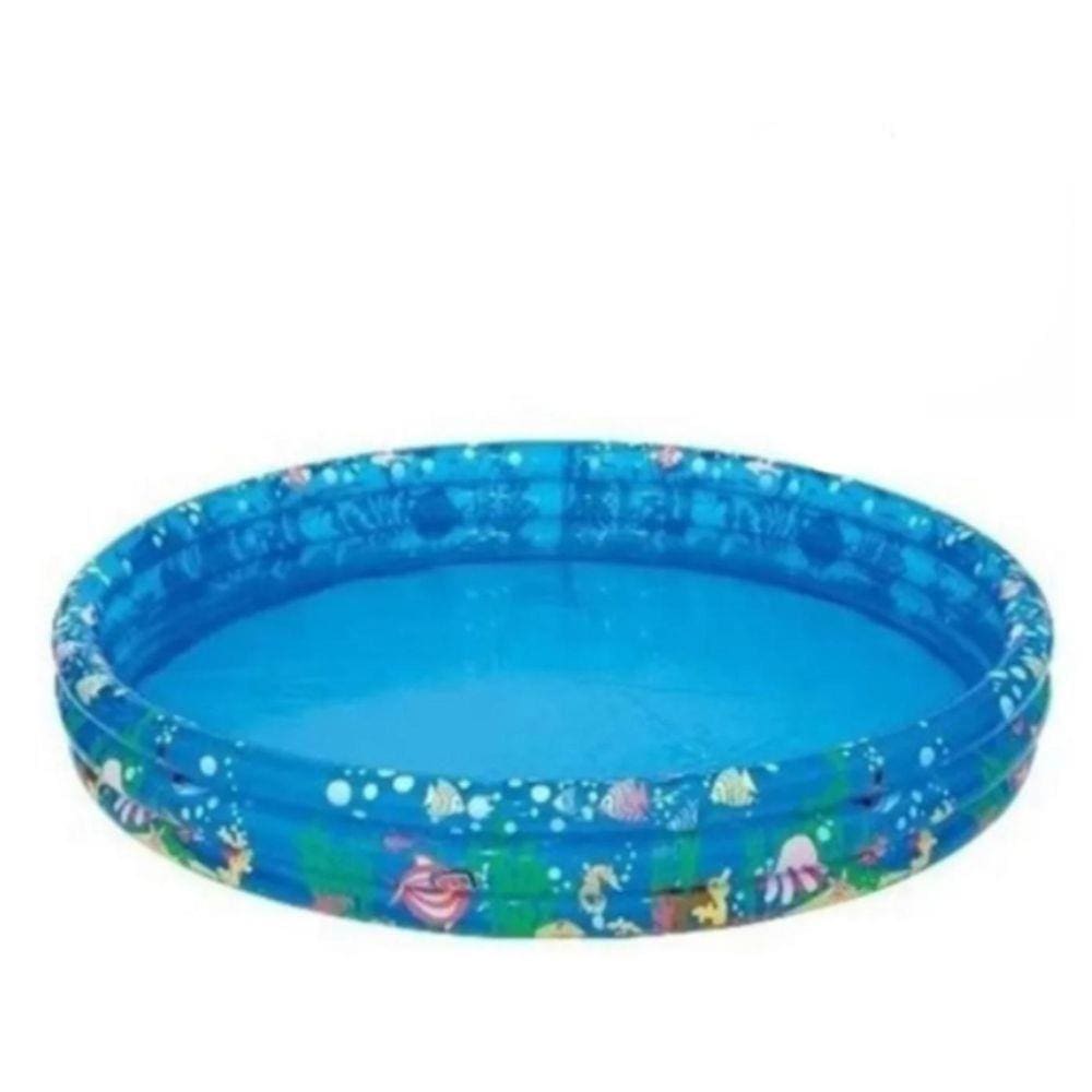 Piscina Infantil Redonda Sunway Inflável 300L Estampada