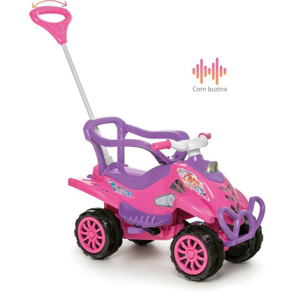 Veículo Para Bebê Cross Turbo Calesita (Pink) - Calesita