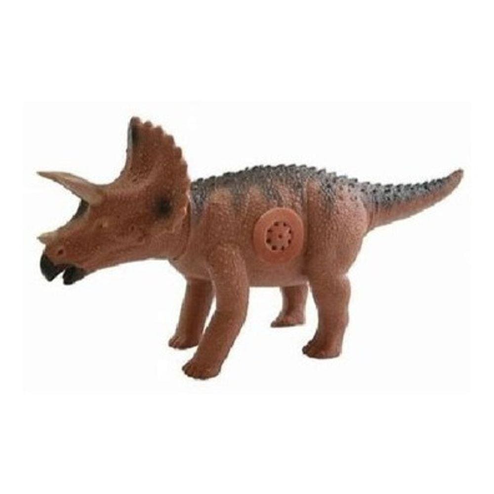 Dinossauro Jurrassico Triceratopo  Emite Som  Vinil Adijomar