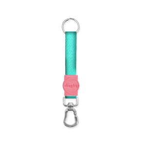 Chaveiro Premium Classic Aquamarine Rosa Dog Trip Brasil