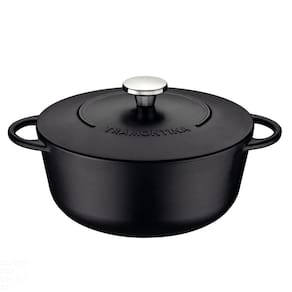 Caçarola Tramontina Trento em Ferro Esmaltado com Revestimento Interno em Antiaderente Starflon Excellent 28 cm 6 L Tramontina