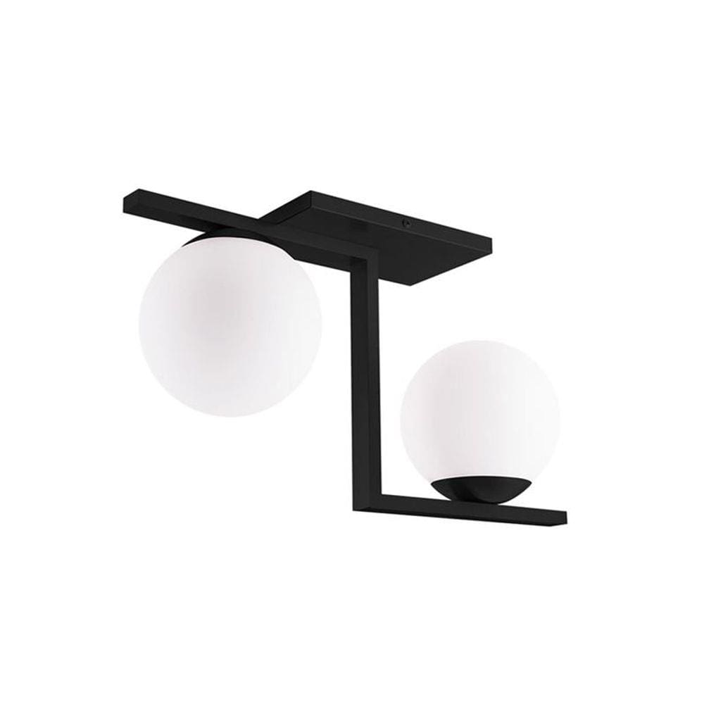 Plafon Startec Havana 2 E27 Bivolt Preto