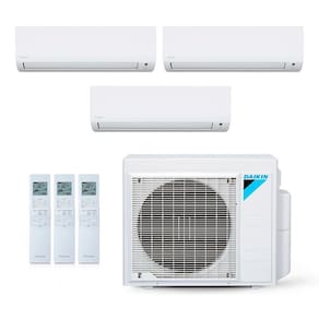 Ar-Condicionado Multi Split Inverter Daikin 18.000 BTUs (3x Evap HW 9.000) Quente/Frio 220V