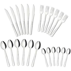 Faqueiro Tramontina Inox Búzios 24 Peças