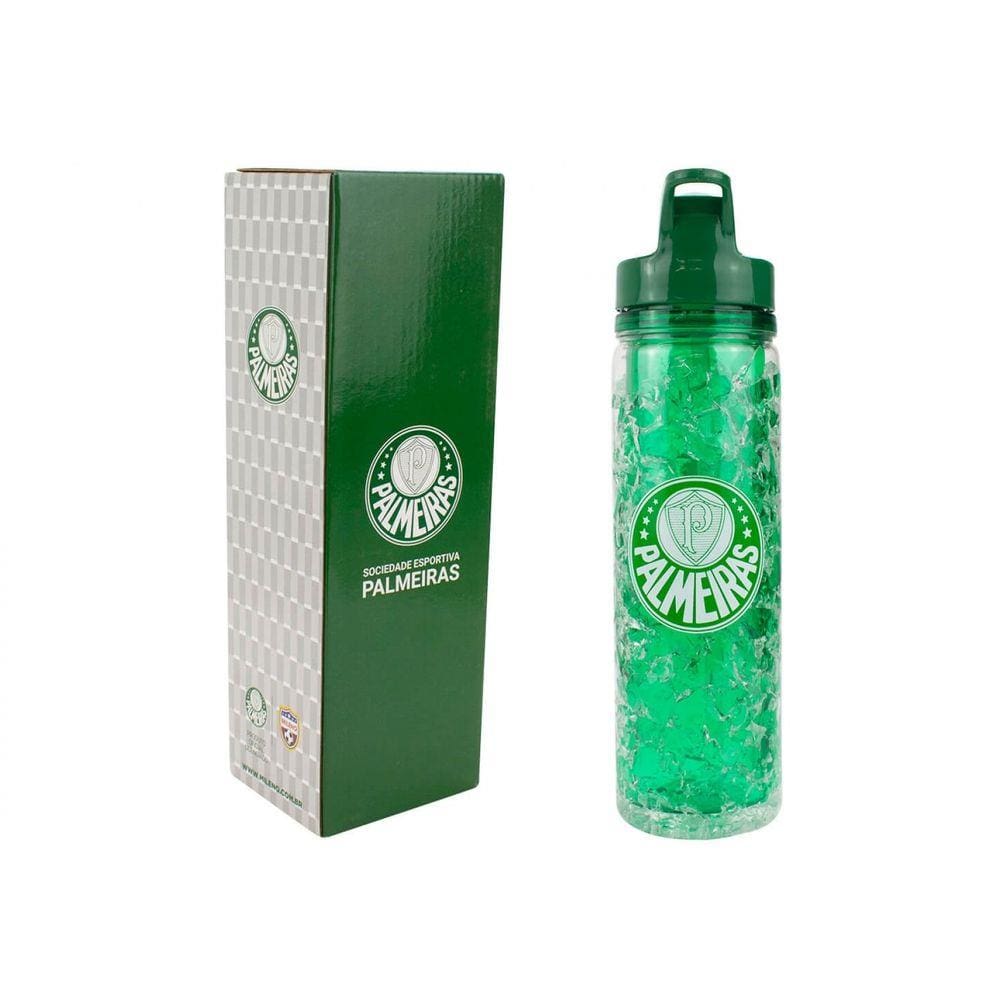 Garrafa Térmica Estilosa Congelante 580ml - Palmeiras Verdão