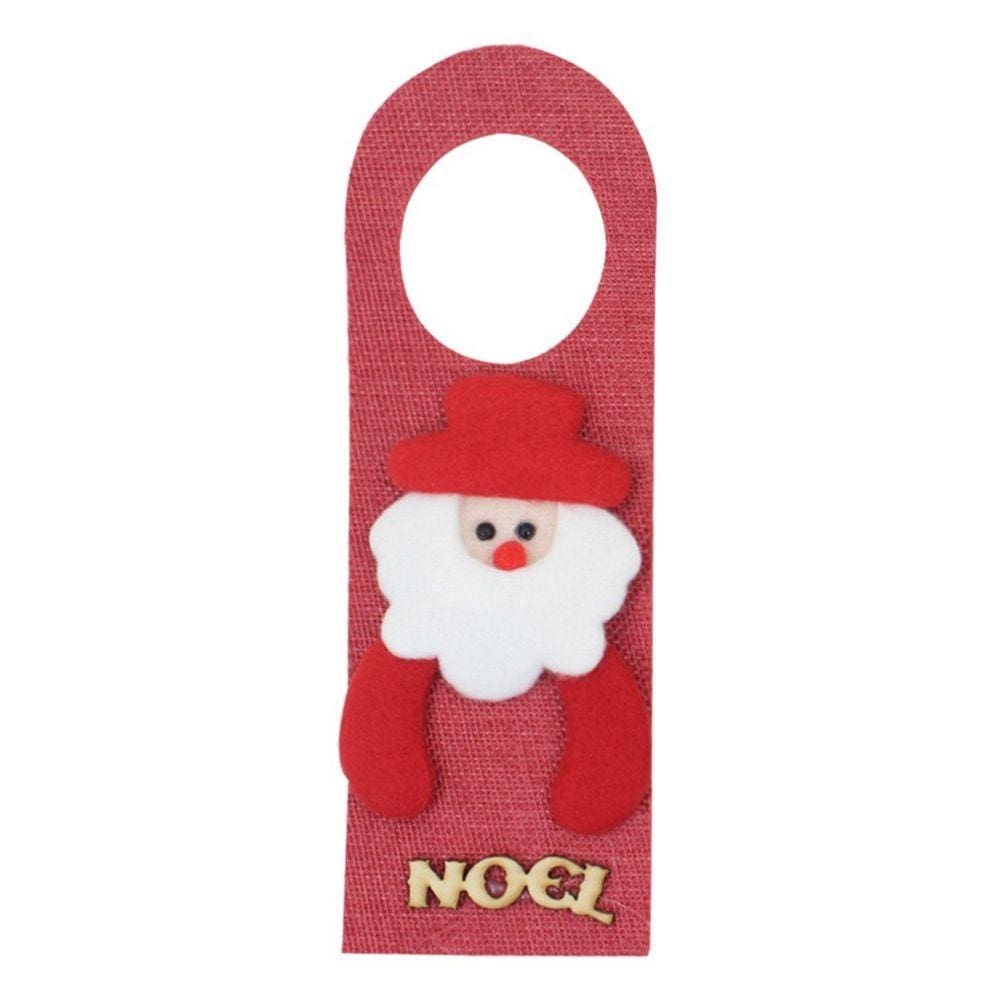 Enfeite Trinco Porta Tecido Natal Natalino Papai Noel 22Cm