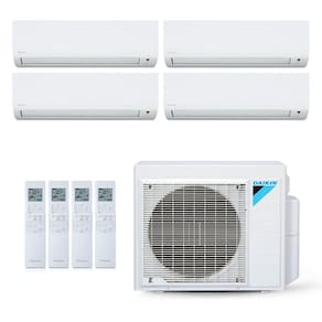 Ar-Condicionado Multi Split Inverter Daikin 34.000 BTUs (3x Evap HW 9.000 + 1x Evap HW 18.000) Quente/Frio 220V