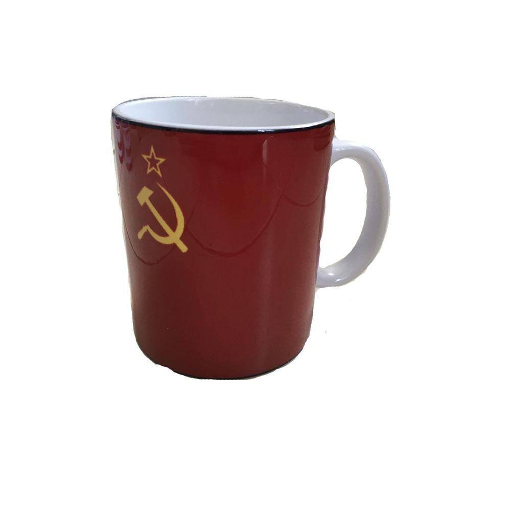 Caneca Da Bandeira De União Soviética Urss