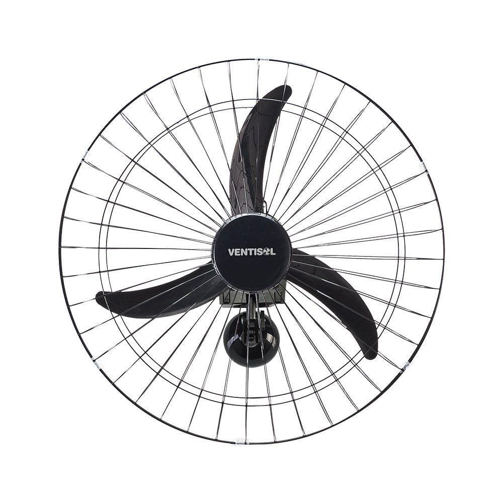 Ventilador Parede 60Cm Premium Ventisol Preto