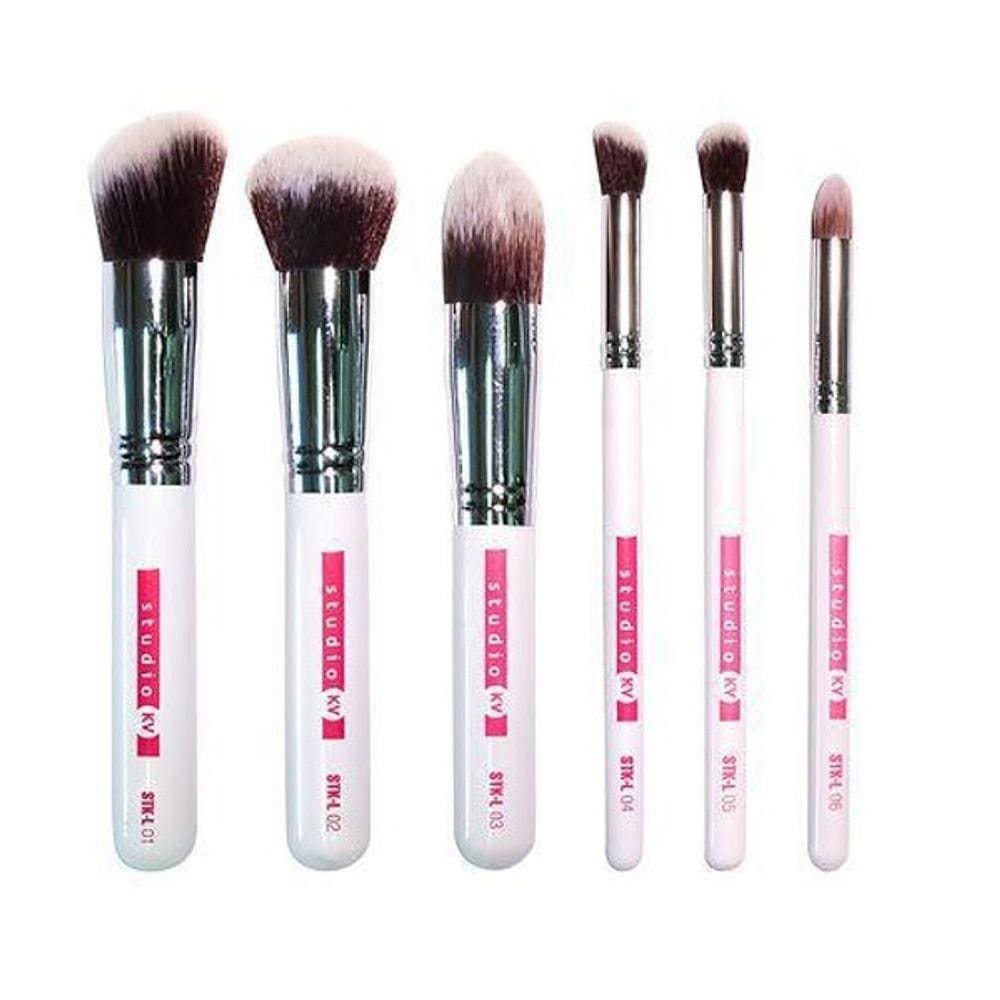 Kit Pincel Profissional 6 Pinceis Maquiagem Klass Vough