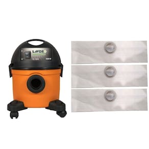 Kit Com 9 Sacos Descartáveis Aspirador Pó Lavor Wash Compact Eco 1250w