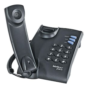 Aparelho telefone Fixo 2 tipos toque, Flash Rediscar e Mudo