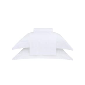 Jogo De Cama Queen Cetim 300 Fios Buddemeyer Damask Branco