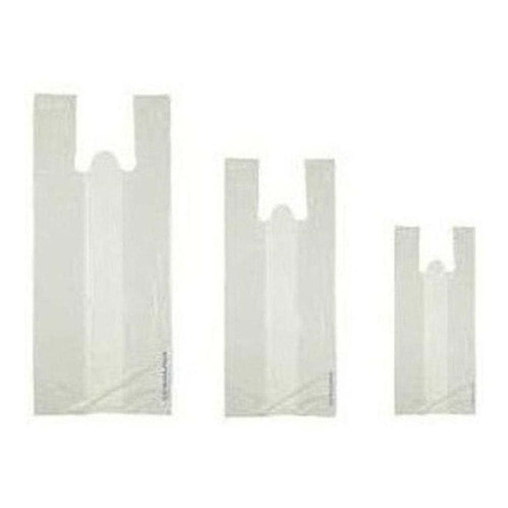 Sacolas Plasticas 35x45 Branca Recuperada Reciclada 5kg