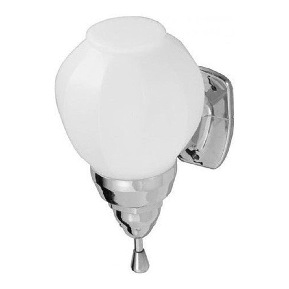 Saboneteira Cromada Com Válvula Para Banheiro E Lavabo 500ml