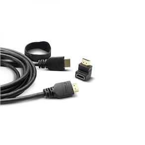 Cabo Hdmi Elg Hs18l 2.0 High Speed 1.6 Metros Adaptador 90°