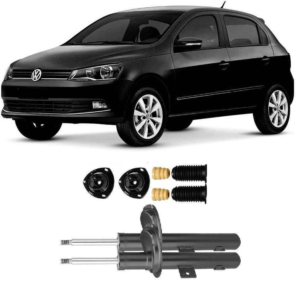 Amortecedor + Kit Batente Dianteiro Gol G5 2008 Até 2013 - O Par