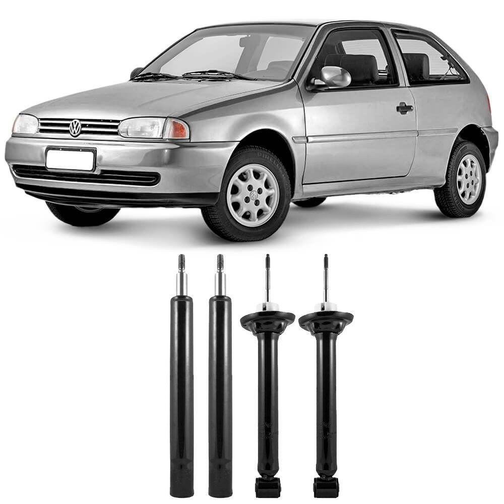 04 Amortecedores Gol G2 1995 Até 2005 Dianteiro e Traseiro
