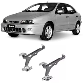 Bandeja Fiat Brava Dianteira (1999 Até 2003) Impacto - O Par