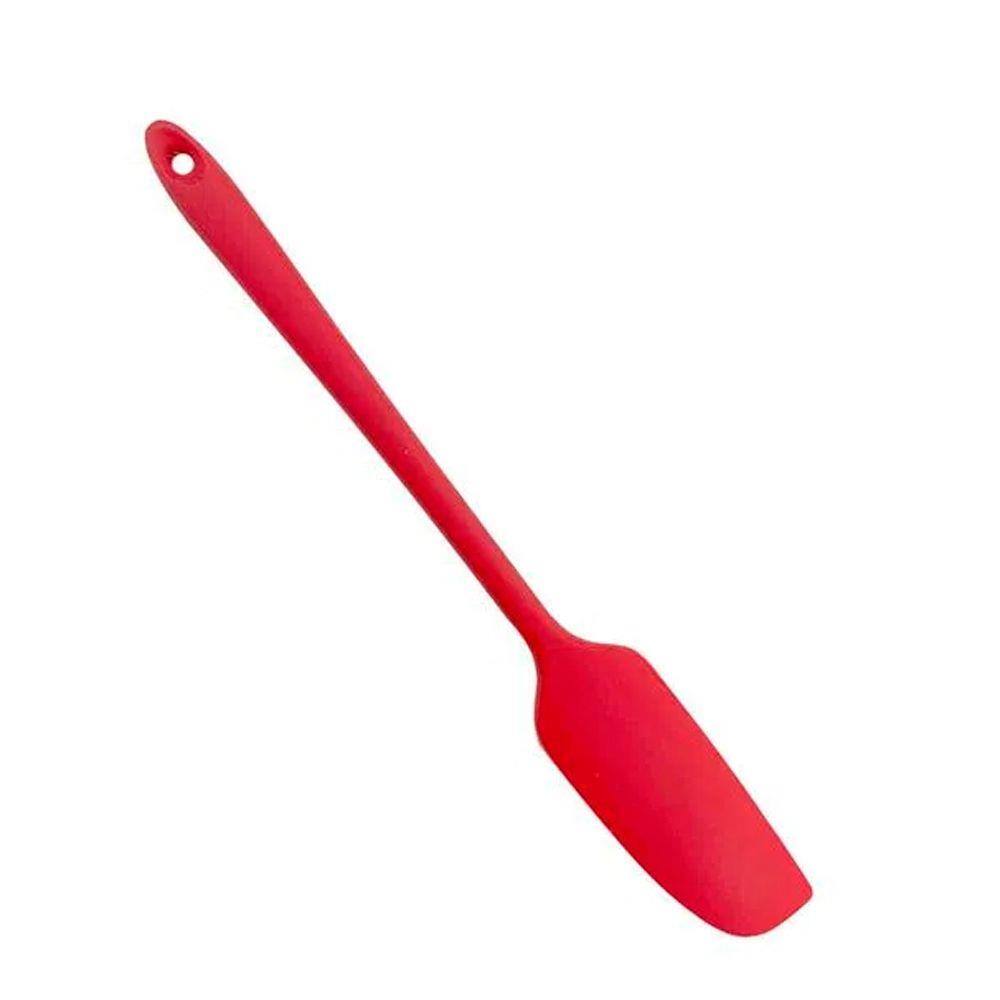Espátula Raspadora 28 Cm Vermelho de Silicone, Uny Gift SU201304 - 148217