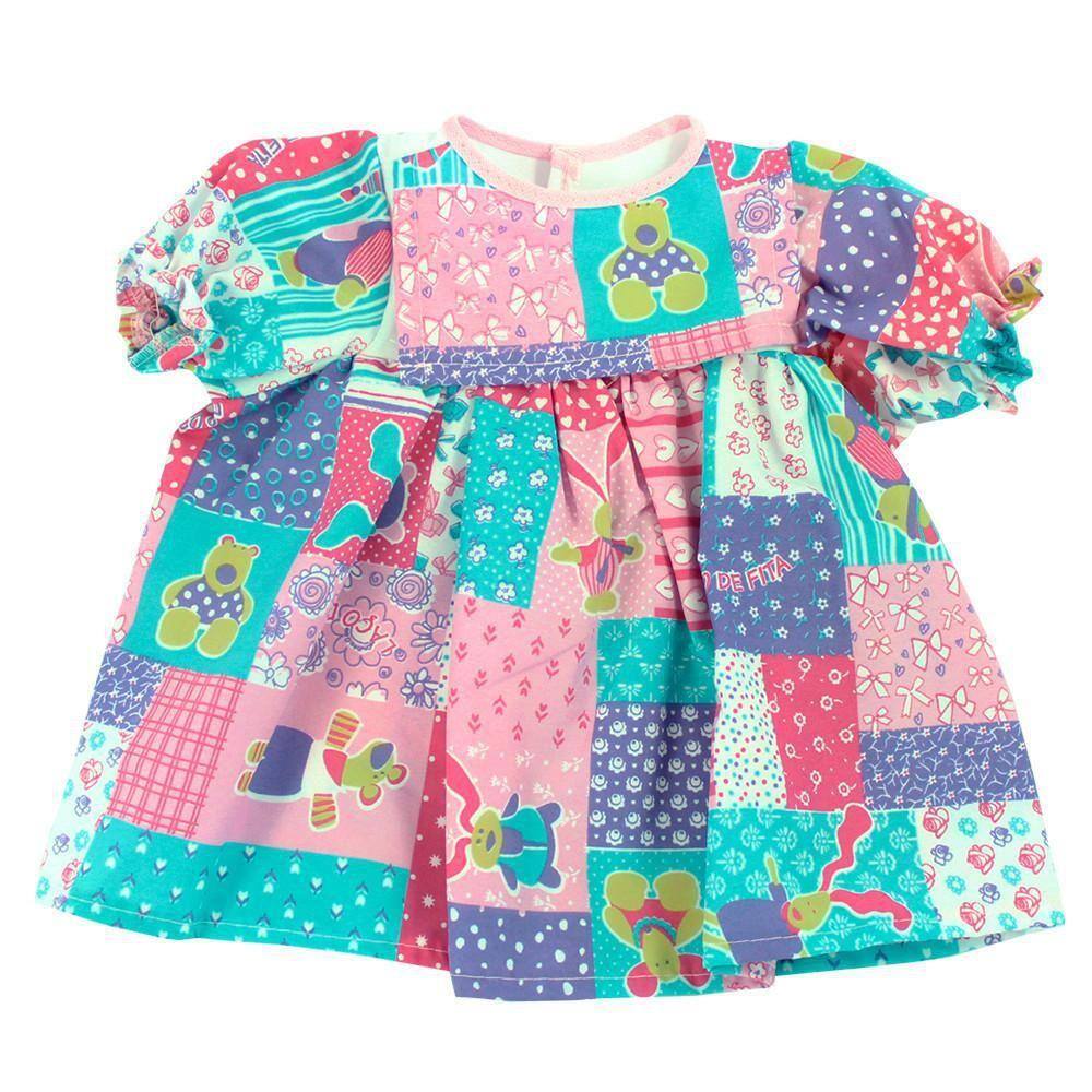 Roupa Boneca Baby Alive - Vestido Unicornio - Laço De Fita