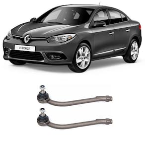 Terminal de Direção Renault Fluence Dianteiro 2011 Até 2016 Flex Automotive - O Par