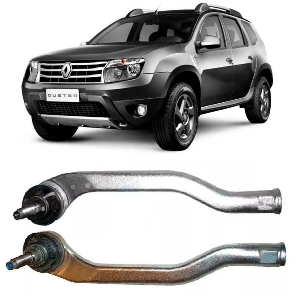 Terminal de Direção Renault Duster Dianteiro 2011 Até 2016 Flex Automotive - O Par