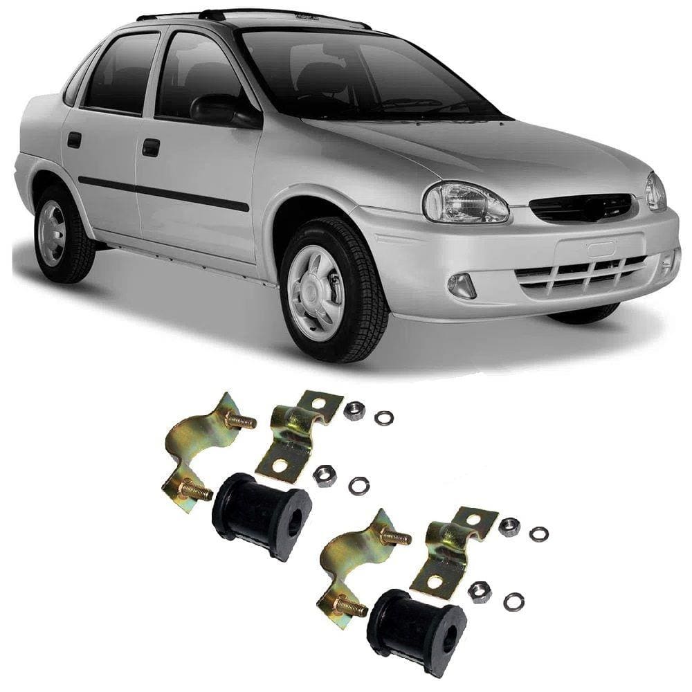 Kit Estabilizador Chevrolet Corsa Dianteiro 1996 Até 2002 21MM - O Par