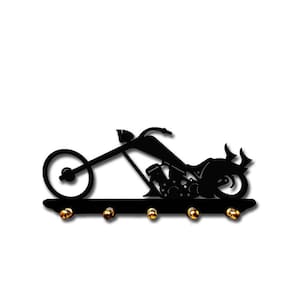 Porta chaves moto antiga Chopper
