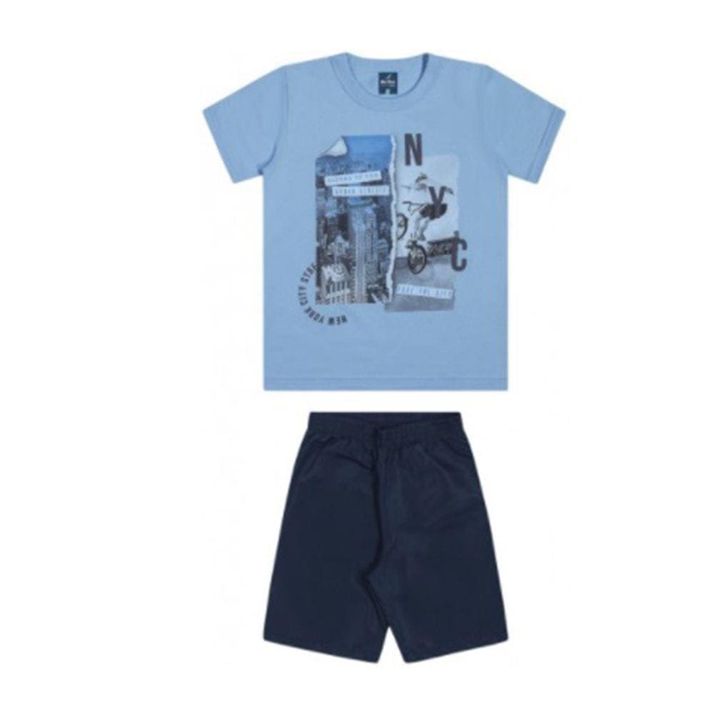 Conjunto Infantil Verão Masculino  Romitex