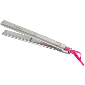 prancha gama italy new lumina tourmaline ion bivolt bege savana pink neon