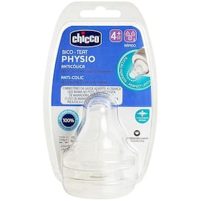 Bico De Mamadeira Perfect 5 Physio Fluxo Rápido 4m+ Chicco