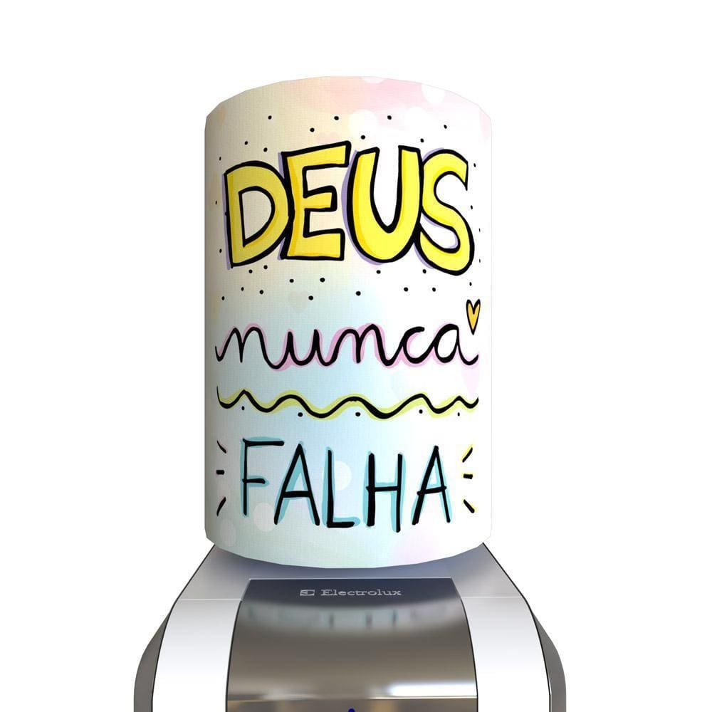 Capa Para Galão De Água Deus Nunca Falha 20 Litros