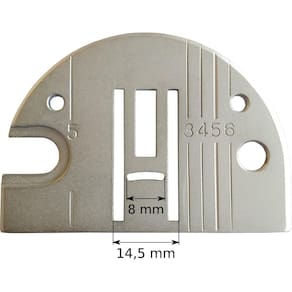 Chapa De Agulha Zig Zag 6 mm Para Máquina De Costura Singer