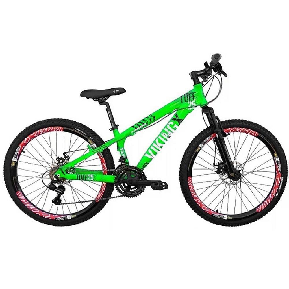 Bicicleta Aro 26 Viking TuffX25 Freeride Freio a Disco 21V