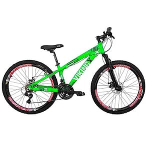 Bicicleta Aro 26 Viking TuffX25 Freeride Freio a Disco 21V