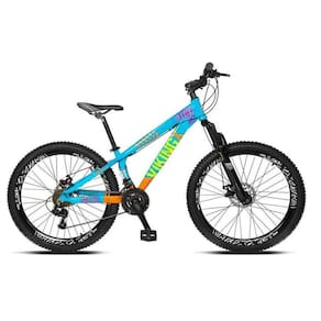 Bicicleta Aro 26 Viking TuffX25 Freeride 21V Azul Laranja