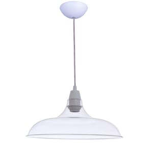 Kit Utron 5 Lustres Luminária Pendente Prato Bedd Retrô 32cm