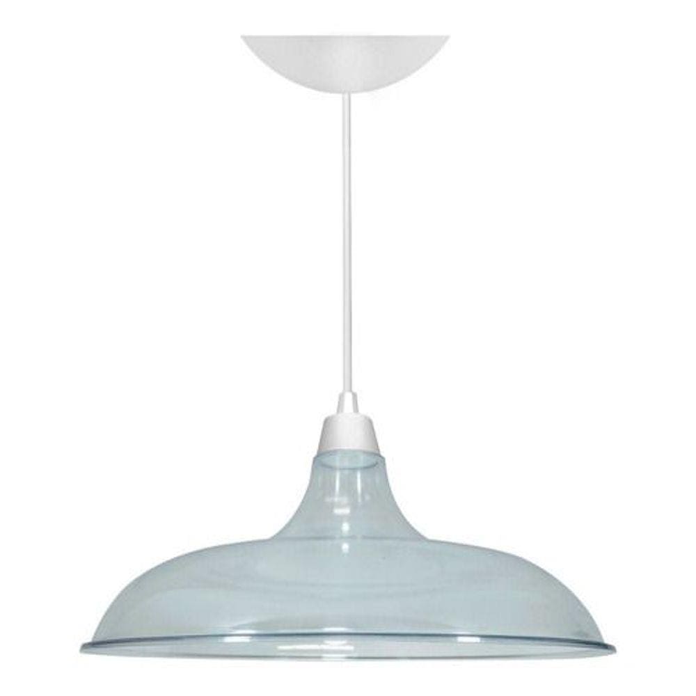 Lustre Luminária Pendente Utron Prato Bedd Estilo Retrô 32cm
