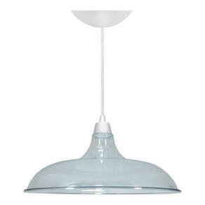 Lustre Luminária Pendente Utron Prato Bedd Estilo Retrô 32cm