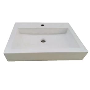 Cuba Sobrepor De Cerâmica Para Banheiro/Lavabo 63X47X11 Cm