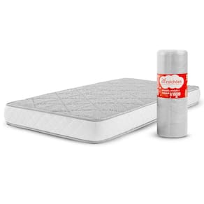 Colchão Solteirão Espuma D33 A Vácuo Ortopédica Certificada bf Colchões 97x203x17cm