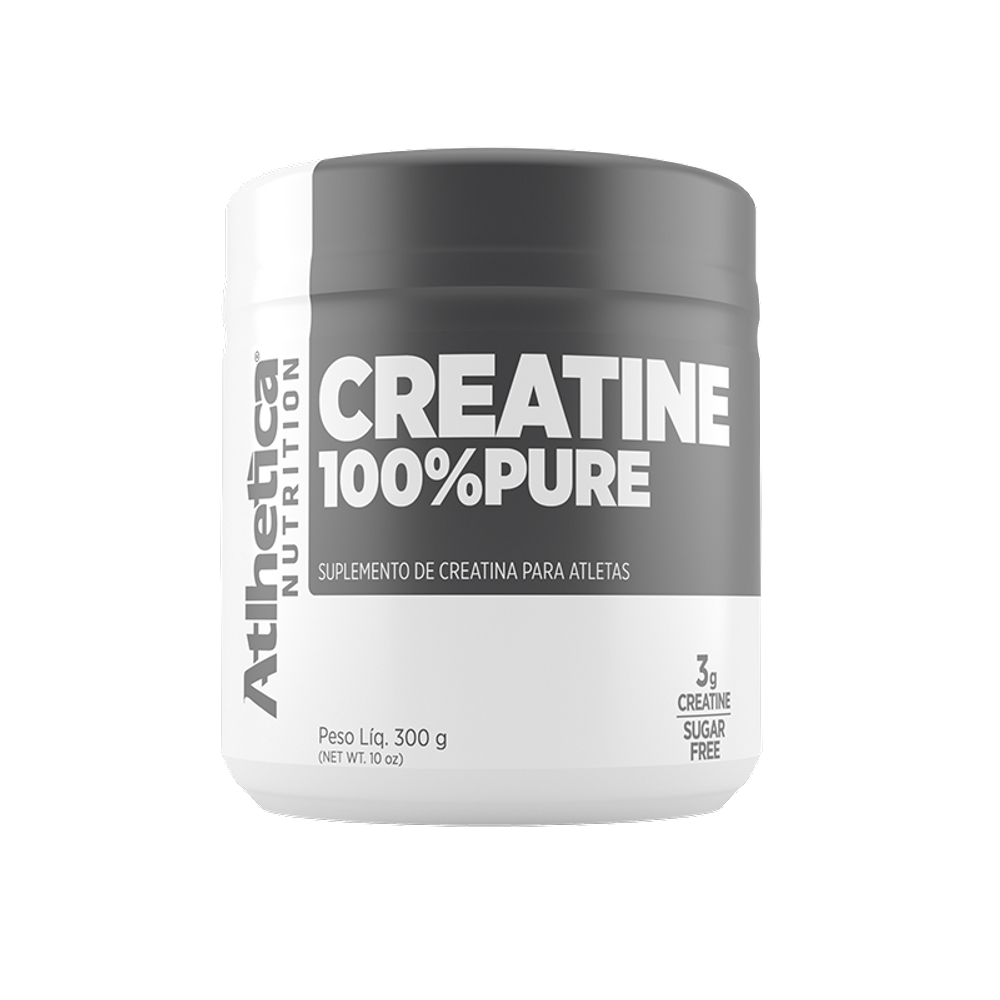 Creatina 100% Pura (300G) - Atlhetica Nutrition