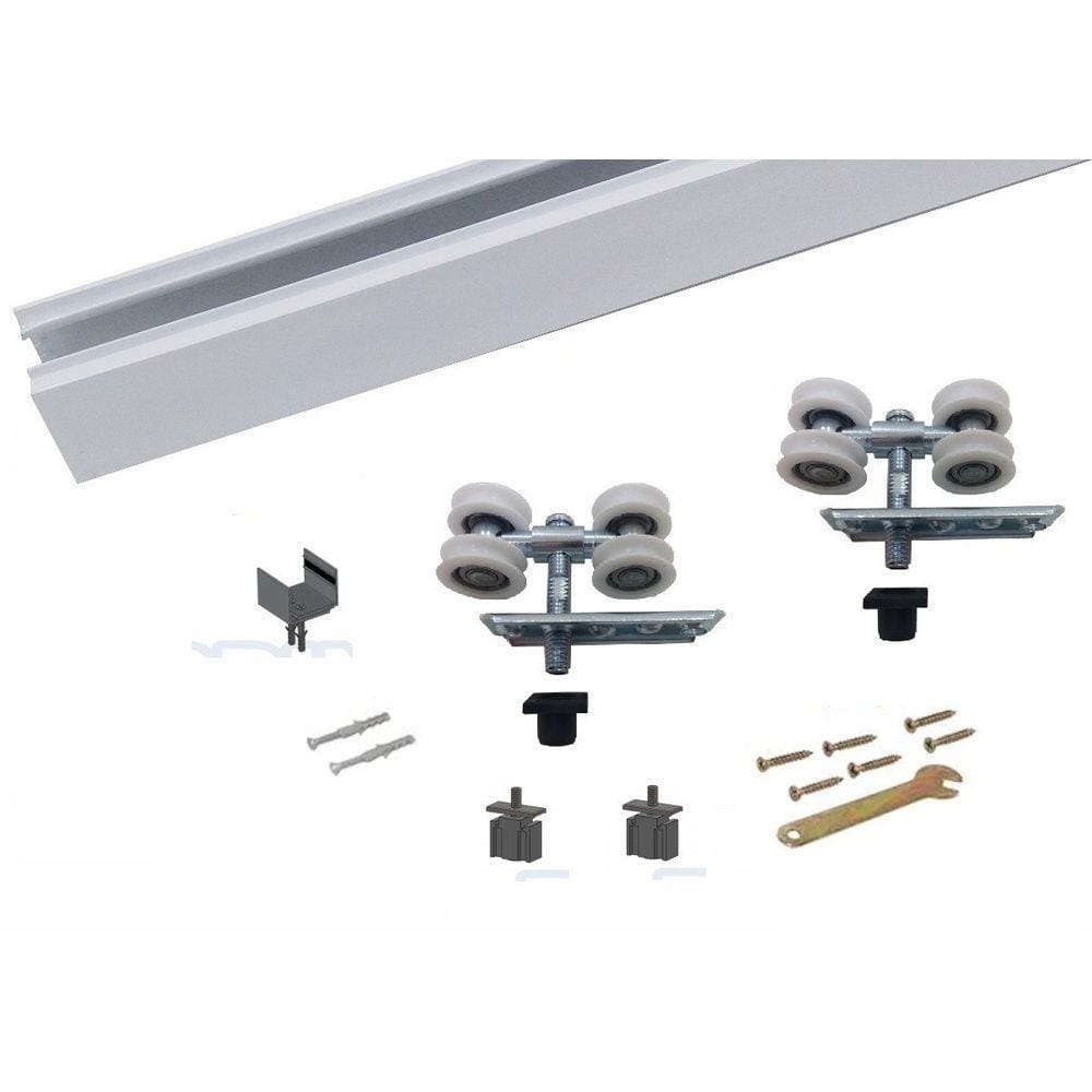 Kit de Acessórios Para Porta De Correr De Até 1 metro