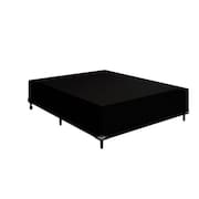 Base Cama Box Casal Corino 138x188 Preto