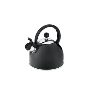 Chaleira em Aço Inox Com Apito Fixo 1,75l Preta - Hercules