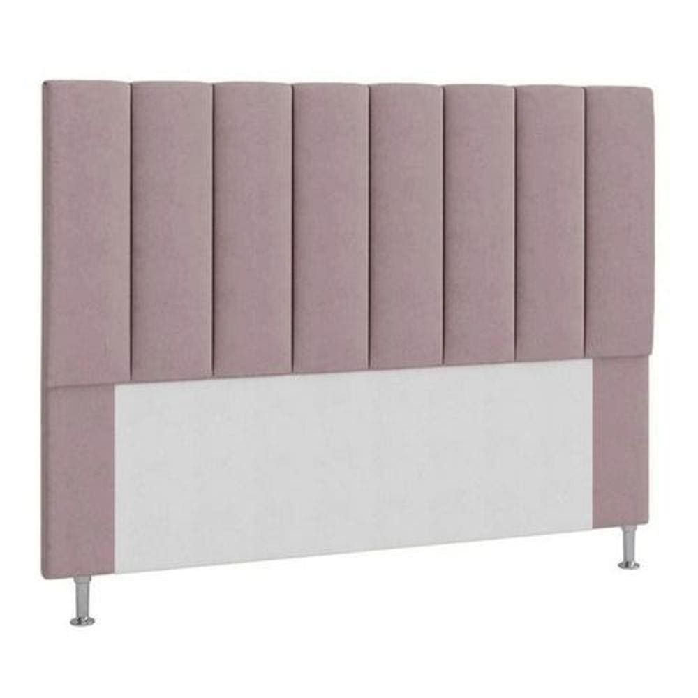 Cabeceira Solteiro  Estofada Cancun Rose  - M&F Decor